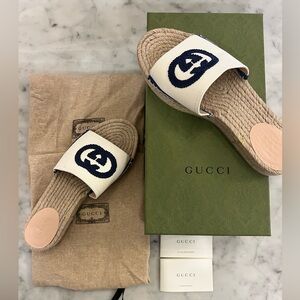Gucci Espadrille Sandals